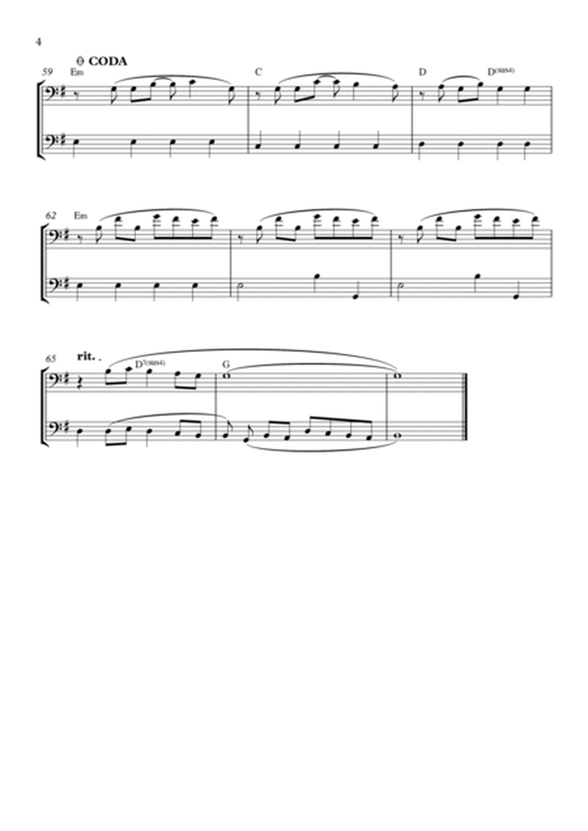 Every Breath You Take by The Police String Duet - Digital Sheet Music