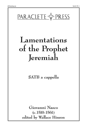 Book cover for Lamentations of the Prophet Jeremiah