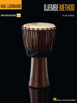 Book cover for Hal Leonard Djembe Method