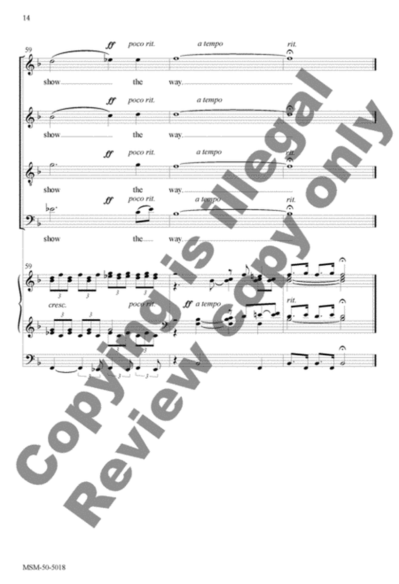 The Greater Gifts (Choral Score) image number null