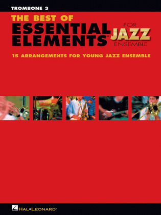 Book cover for The Best of Essential Elements for Jazz Ensemble