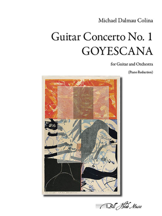 Book cover for Guitar Concerto No. 1 (Goyescana) - Piano Reduction