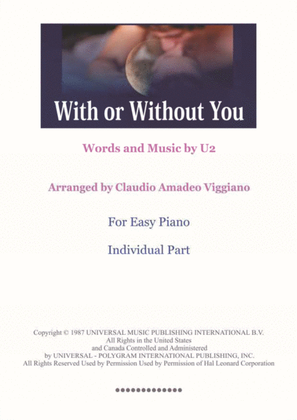 Book cover for With Or Without You