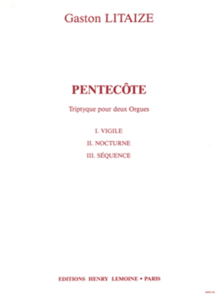 Book cover for Pentecote