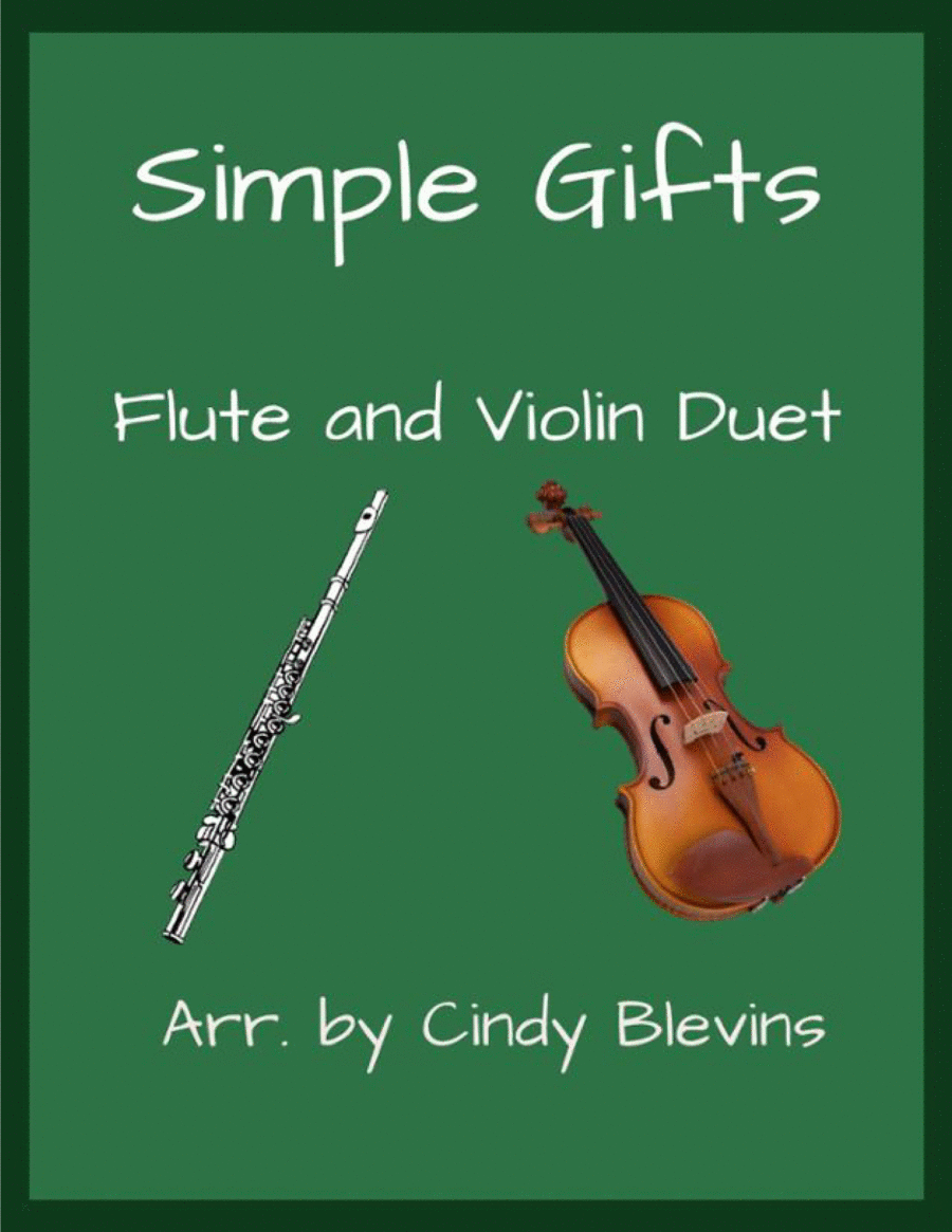 Simple Gifts, for Flute and Violin image number null