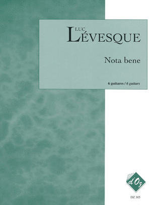 Book cover for Nota bene