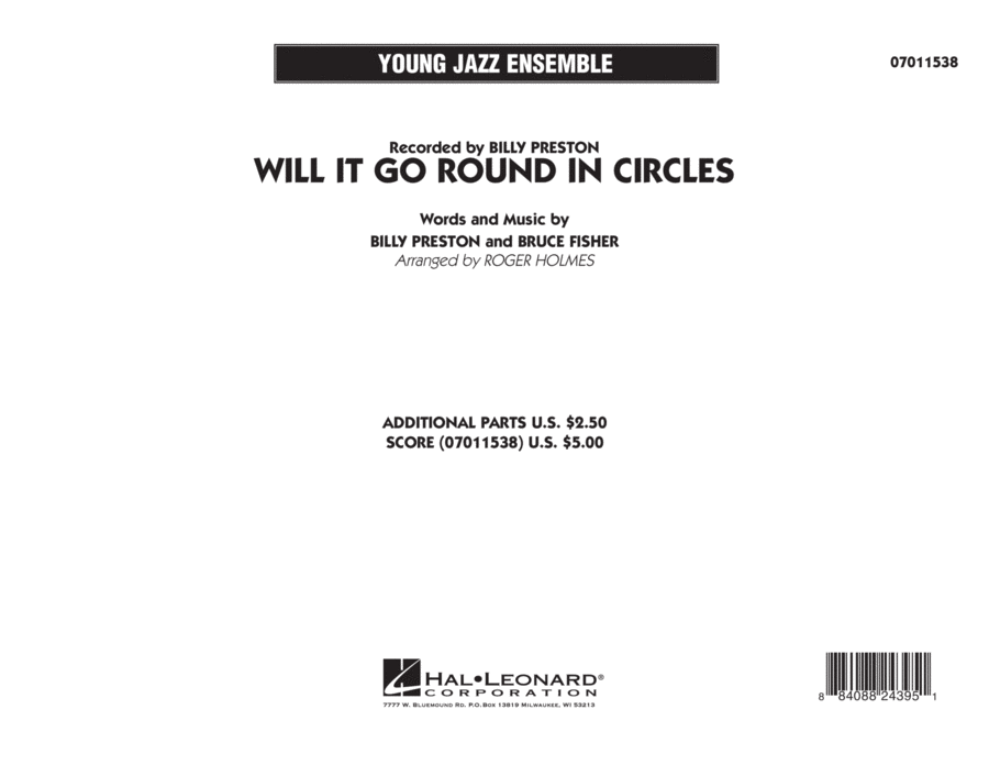 Will It Go Round in Circles? - Full Score