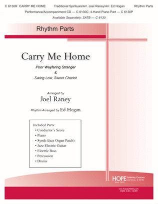 Book cover for CARRY ME HOME-Rhythm Parts-Digital Download
