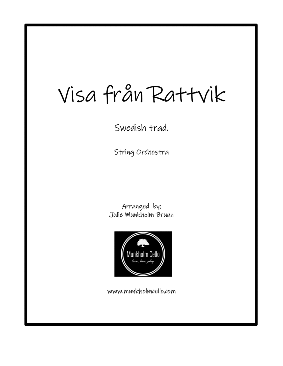 Visa från Rattvik, String Orchestra image number null