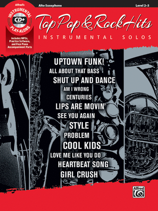 Top Pop & Rock Hits Instrumental Solos