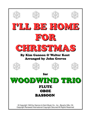 Book cover for I'll Be Home For Christmas