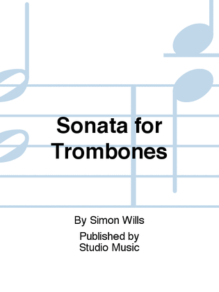 Book cover for Sonata for Trombones