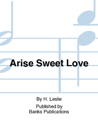 Book cover for Arise Sweet Love