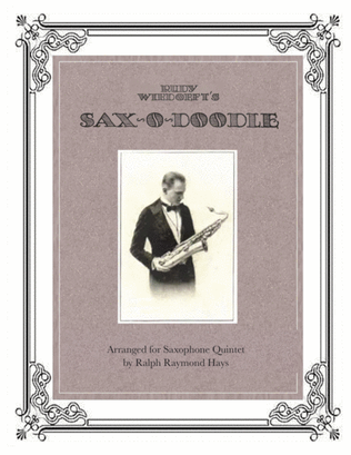 Book cover for SAX-O-DOODLE (for Saxophone Quintet)