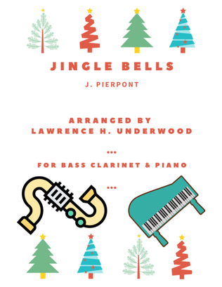 Book cover for Jingle Bells for Solo Bass Clarinet
