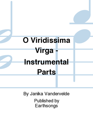 Book cover for o viridissima virga inst. parts