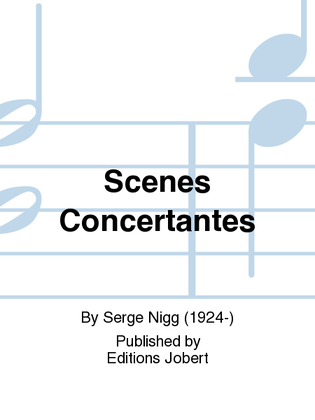 Book cover for Scenes Concertantes