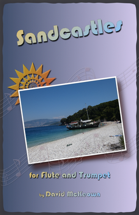 Book cover for Sandcastles for Flute and Trumpet Duet