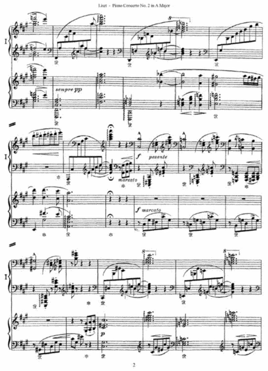 Franz Liszt - Piano Concerto No. 2 in A Major