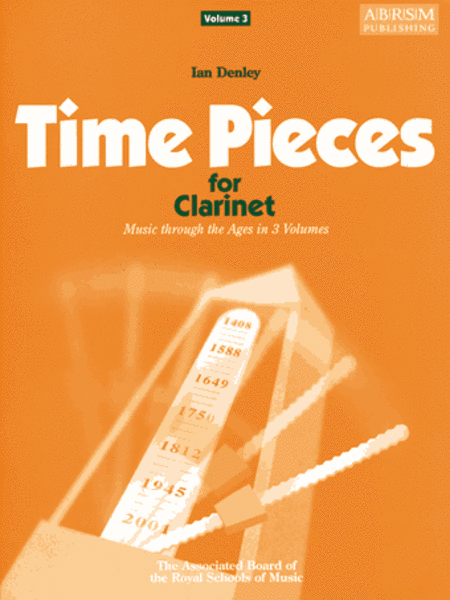 Time Pieces for Clarinet Volume 3