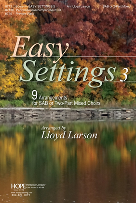 Book cover for Easy Settings 3