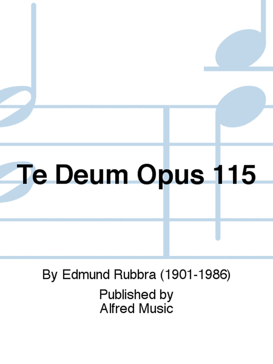Te Deum Opus 115