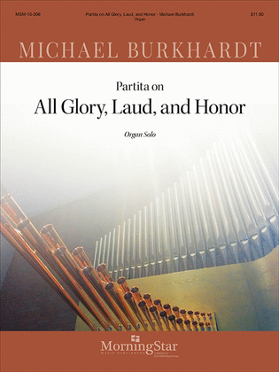 Book cover for Partita on All Glory, Laud, and Honor