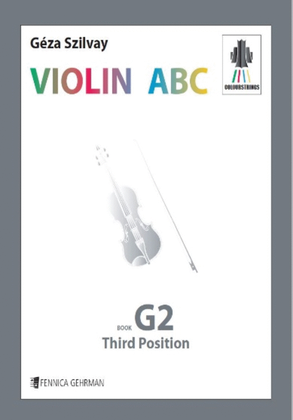 Book cover for Colourstrings Violin ABC: Book G2 - Third position