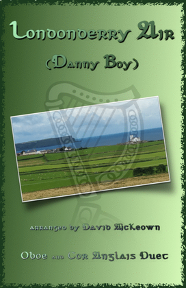 Book cover for Londonderry Air, (Danny Boy), for Oboe and Cor Anglais, (or English Horn), Duet