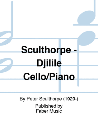 Book cover for Sculthorpe - Djilile Cello/Piano