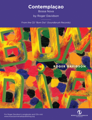 Book cover for Contemplaçao (Bossa Nova) by Roger Davidson