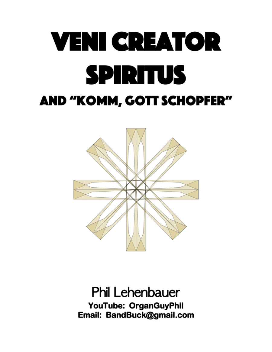 "Veni Creator Spiritus" organ work, by Phil Lehenbauer image number null