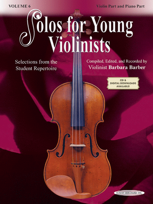 Solos for Young Violinists, Volume 6