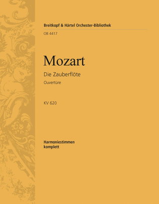 Book cover for The Magic Flute K. 620