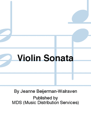 Book cover for Violin Sonata