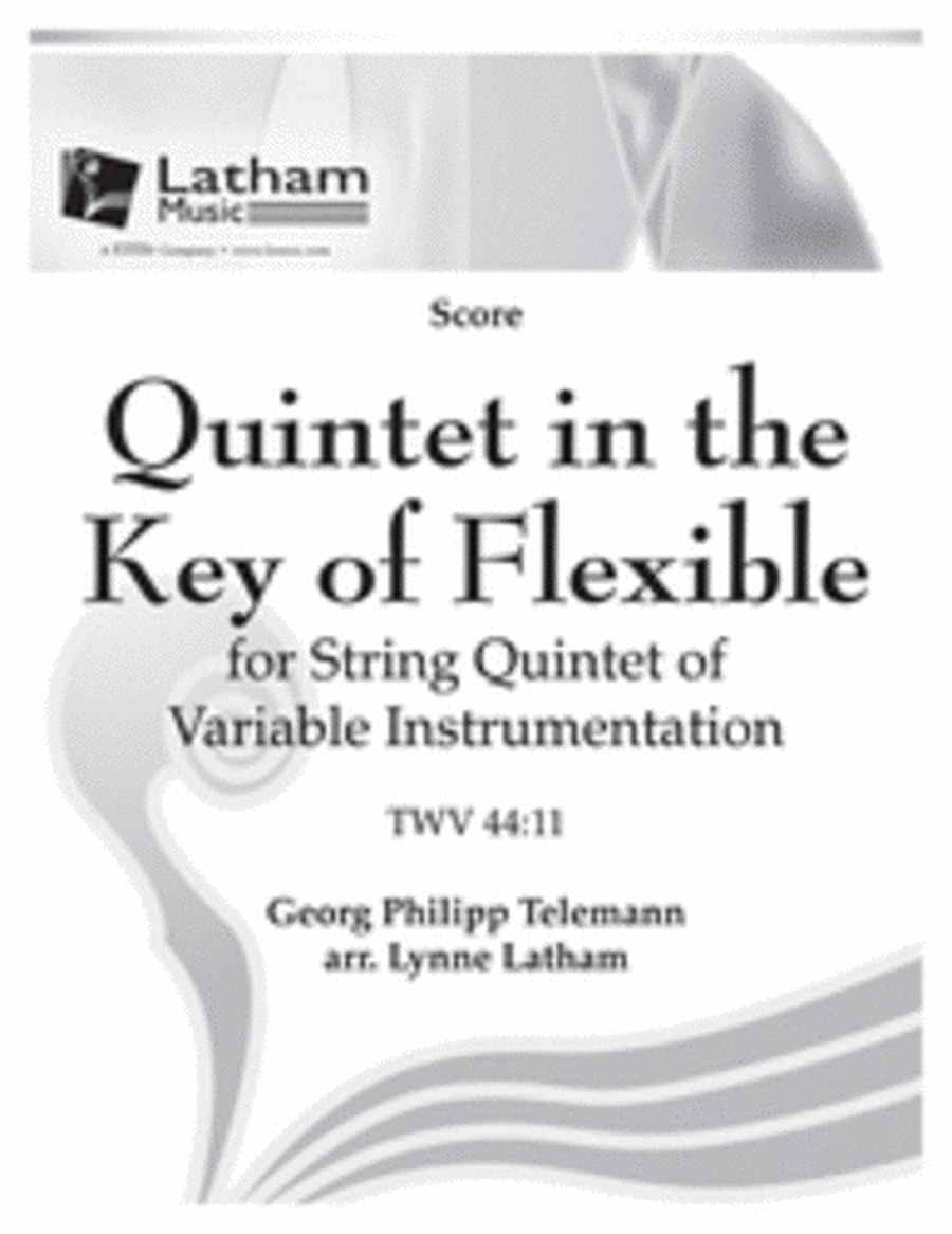 Quintet in the Key of Flexible (TWV 44:11) - Score image number null