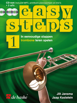 Book cover for Easy Steps 1 trombone