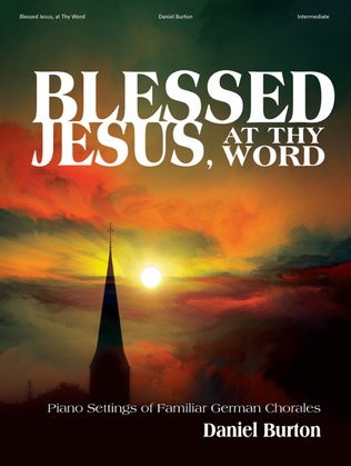 Book cover for Blessed Jesus, At Thy Word