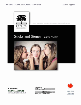 Book cover for Sticks and Stones