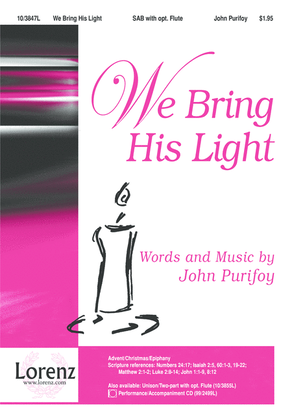 Book cover for We Bring His Light