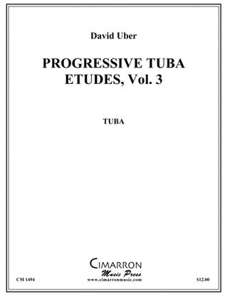 Book cover for Progessive Tuba Etudes, vol. 3