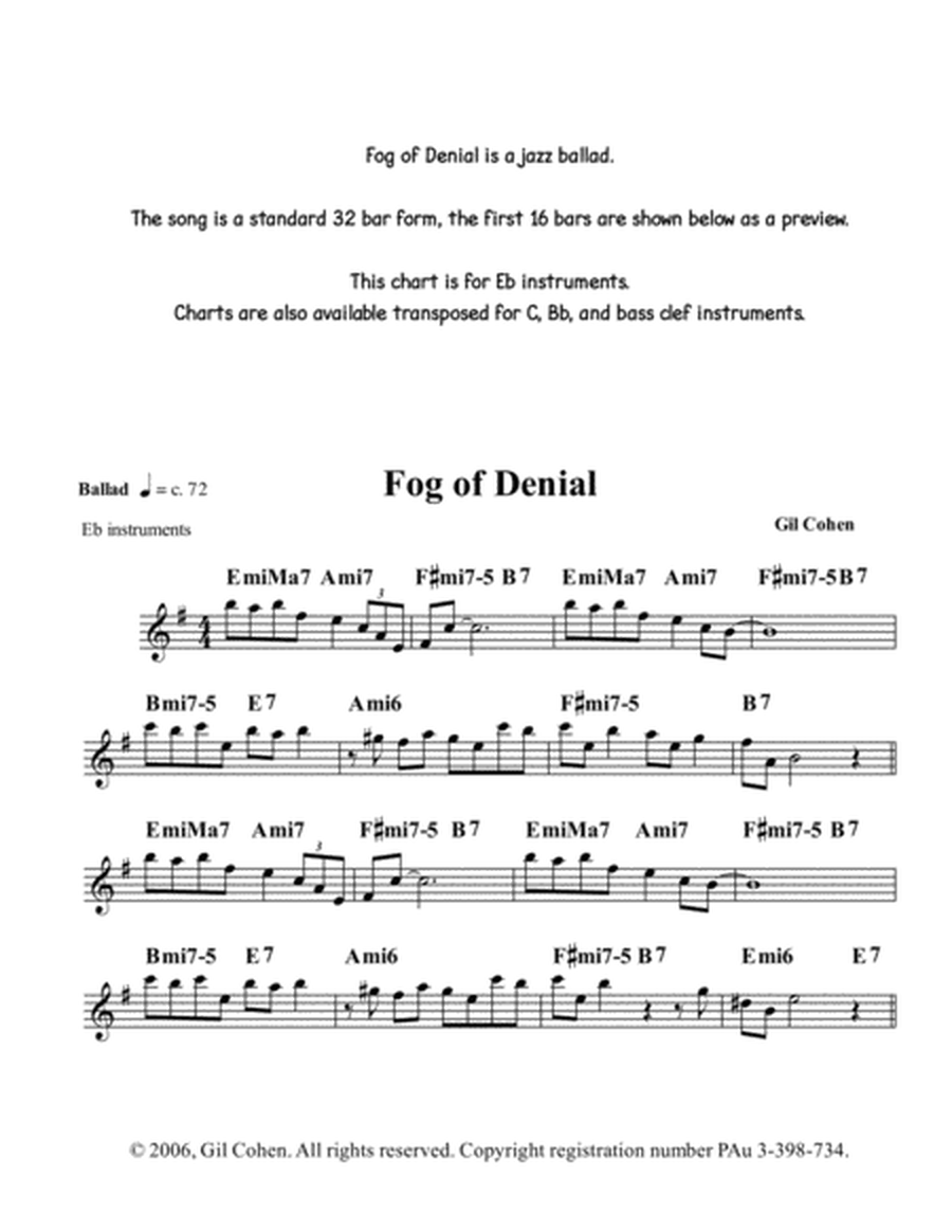 Fog of Denial (Eb instruments)