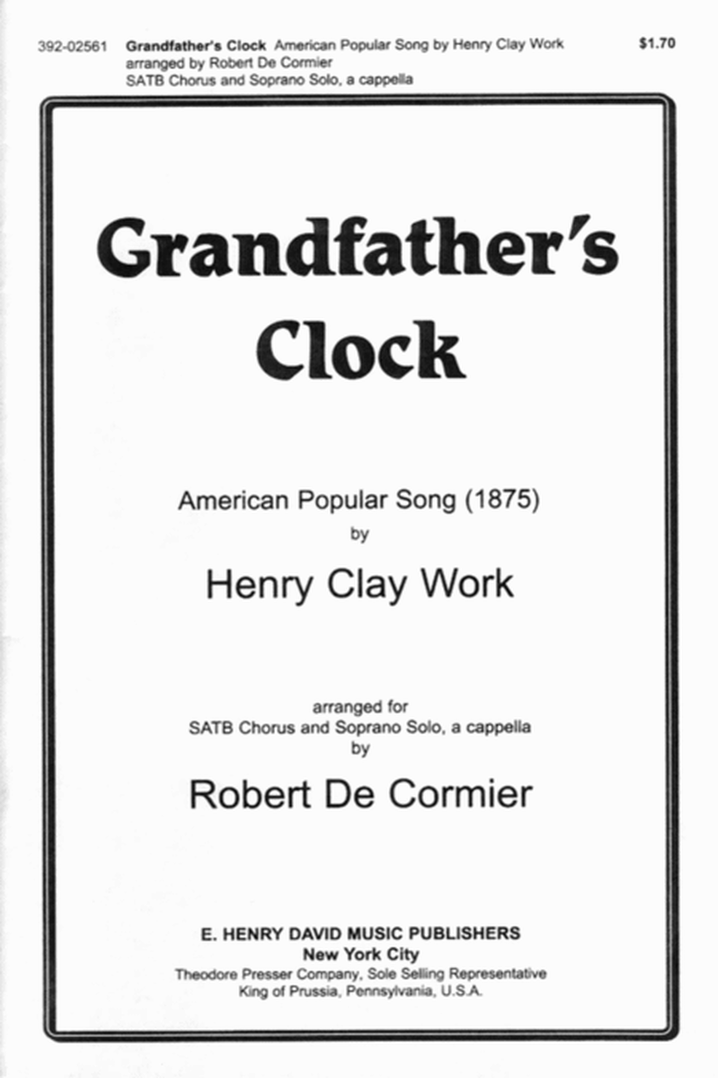 Grandfather's Clock