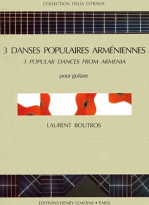 Book cover for Danses Populaires Armeniennes (3)