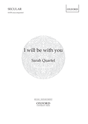 Book cover for I will be with you