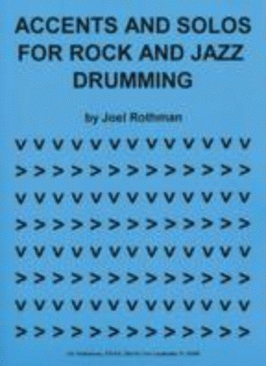 Accents And Solos For Rock And Jazz Drumming