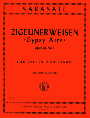 Zigeunerweisen (Gypsy Airs), Op. 20 No. 1