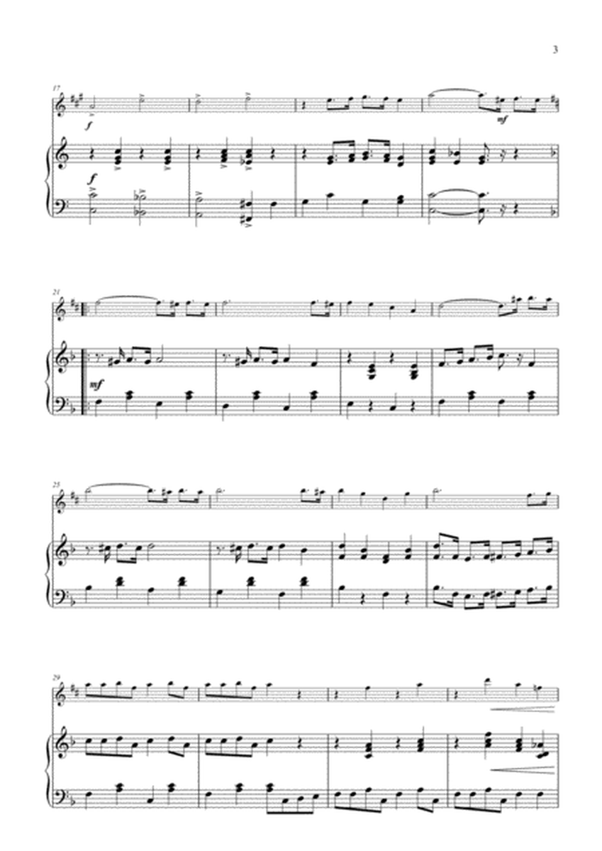 Alexander's Ragtime Band for Solo Alto Saxophone and Piano