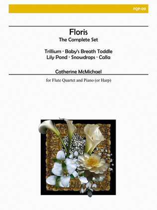 Book cover for Floris the Complete Set for Flute Quartet and Piano
