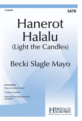 Book cover for Hanerot Halalu (Light the Candles)